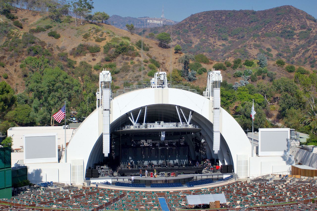 hollywood bowl amphitheater