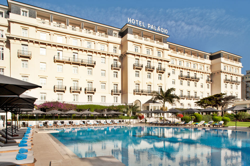 color photo of the hotel palacio in estoril, portugal