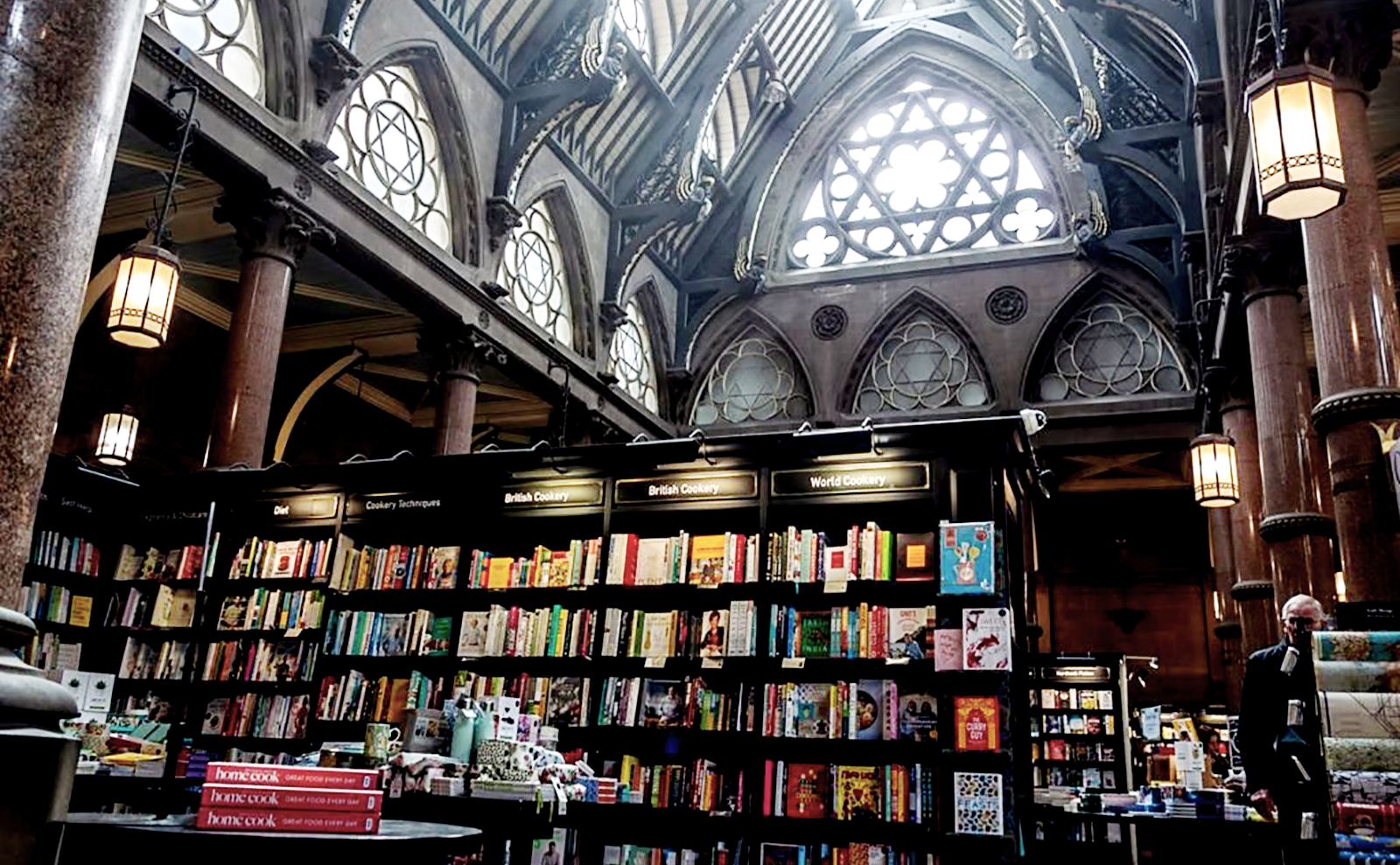 Waterstones in Bradford, UK is a Cathedral of Books