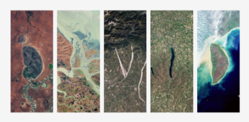 the name david spelled out in geological formations that look like letters