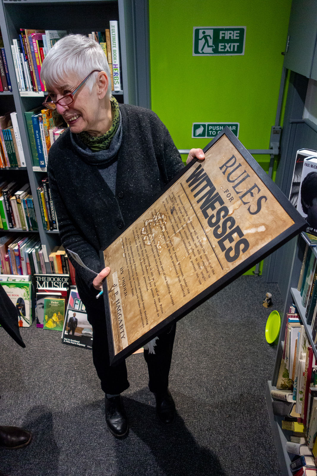 the owner of well-read books of wigtown