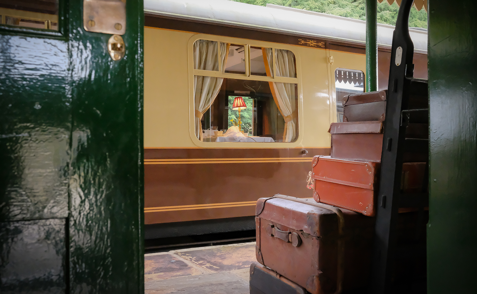 Gourmet Meals, Champagne, and Adventure Aboard a Vintage Train in 'The Dining Car'