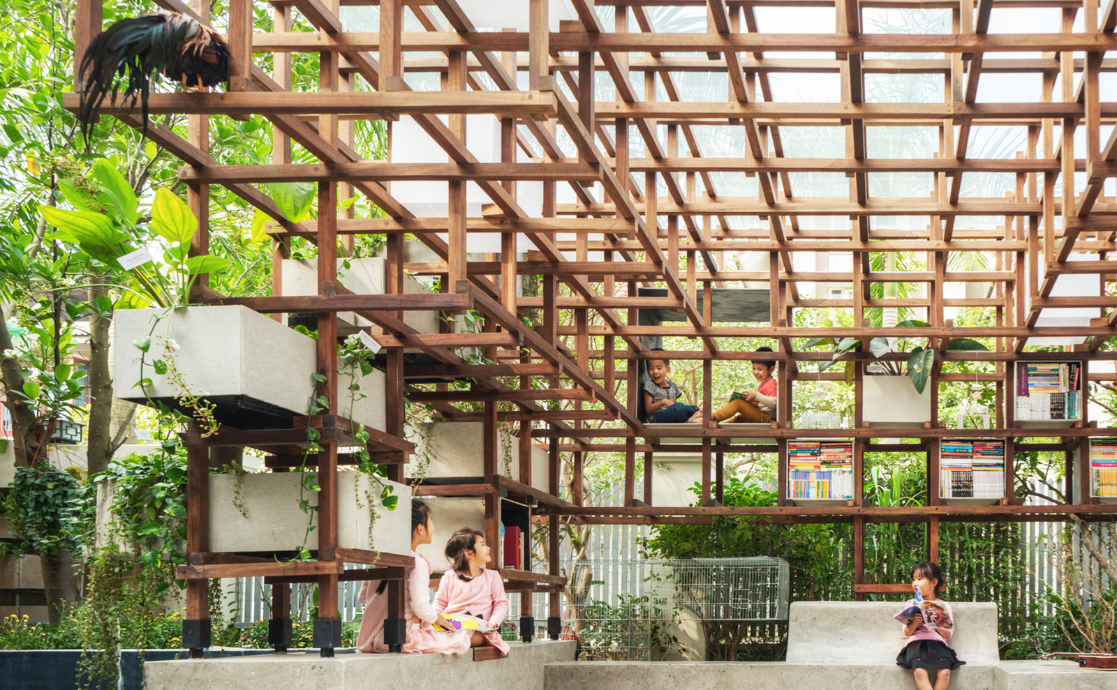 the vac library in hanoi, vietnam